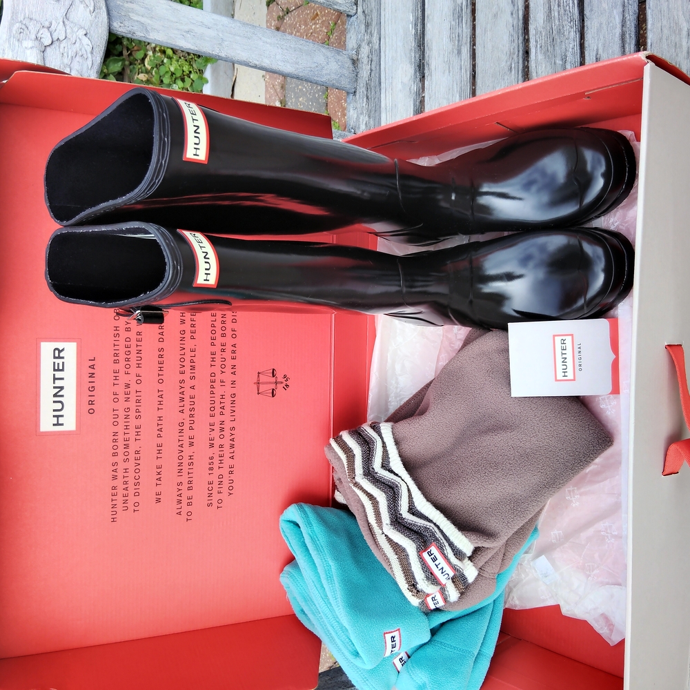 Hunter Black Winter Rain Boots for Ultimate Protection